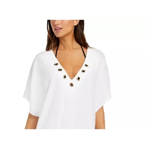 Michael Kors Other - NWT - Michael Kors Grommet Tunic Swim Cover-Up